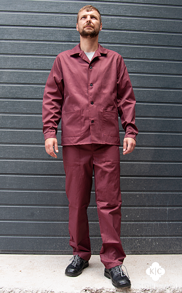Бюджетний варіант робочого костюма арт.1015 (куртка+штани)