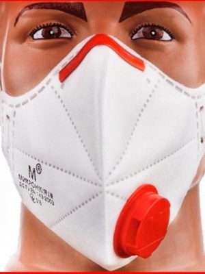 Захисна маска-респіратор Micron Virus Defence FFP-3 сертифікована з клапаном