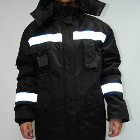 Універсальна зимова куртка для охоронців