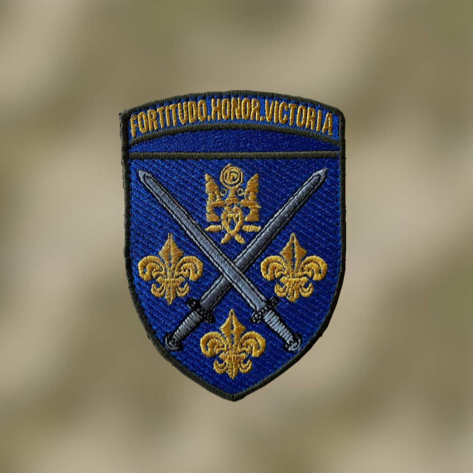 Шеврон 155 окрема механізована бригада імені Анни Київської (новий)